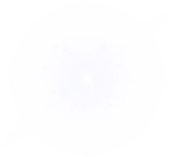 White Lens Flare with Sparkles